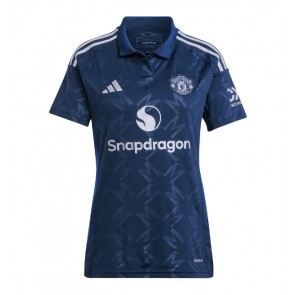 Billiga Manchester United Antony #21 Bortatröja Dam 2024-25 Kortärmad